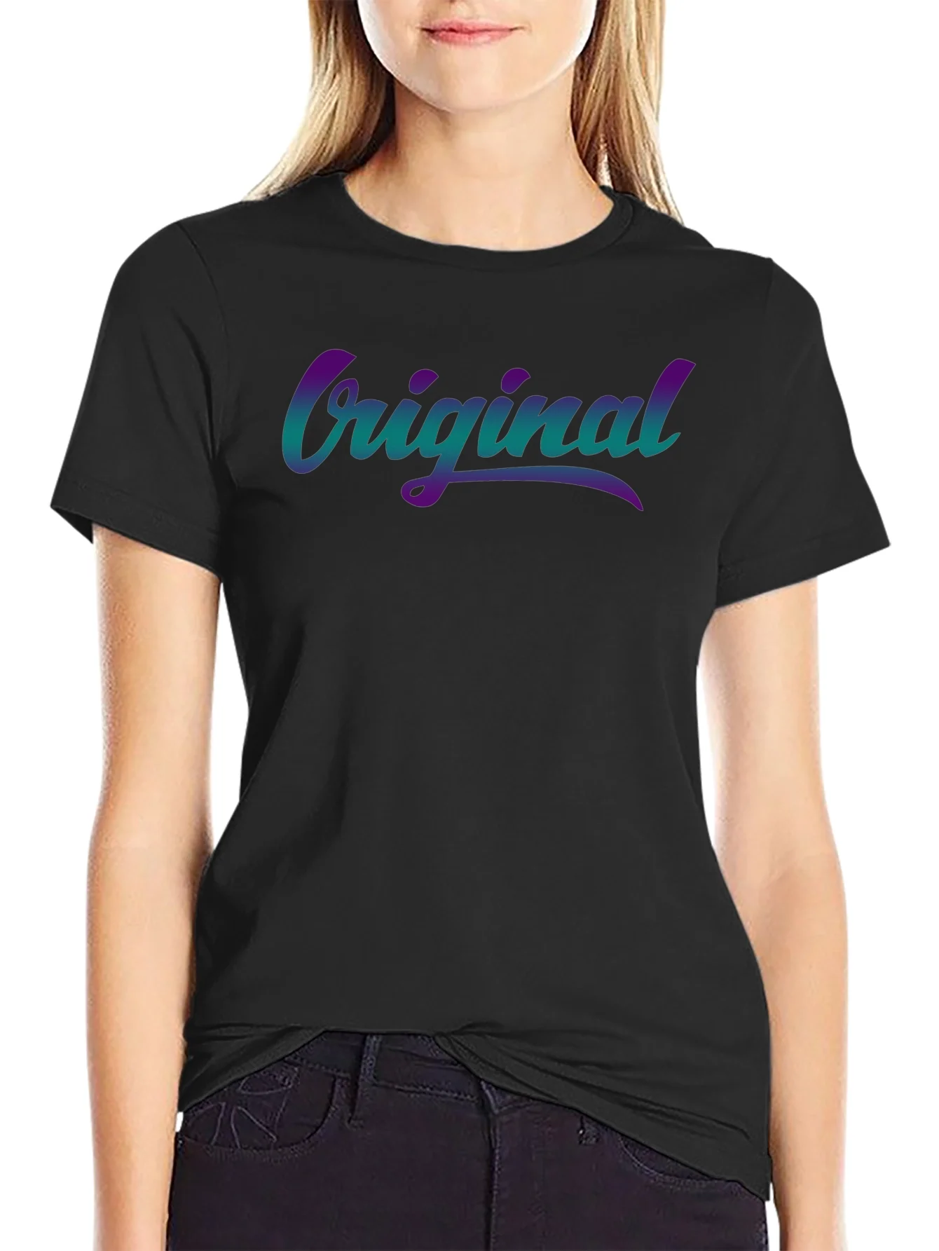 Original Gradient Graphic Tee - Casual Comfort