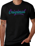 Original Gradient Graphic Tee - Casual Comfort