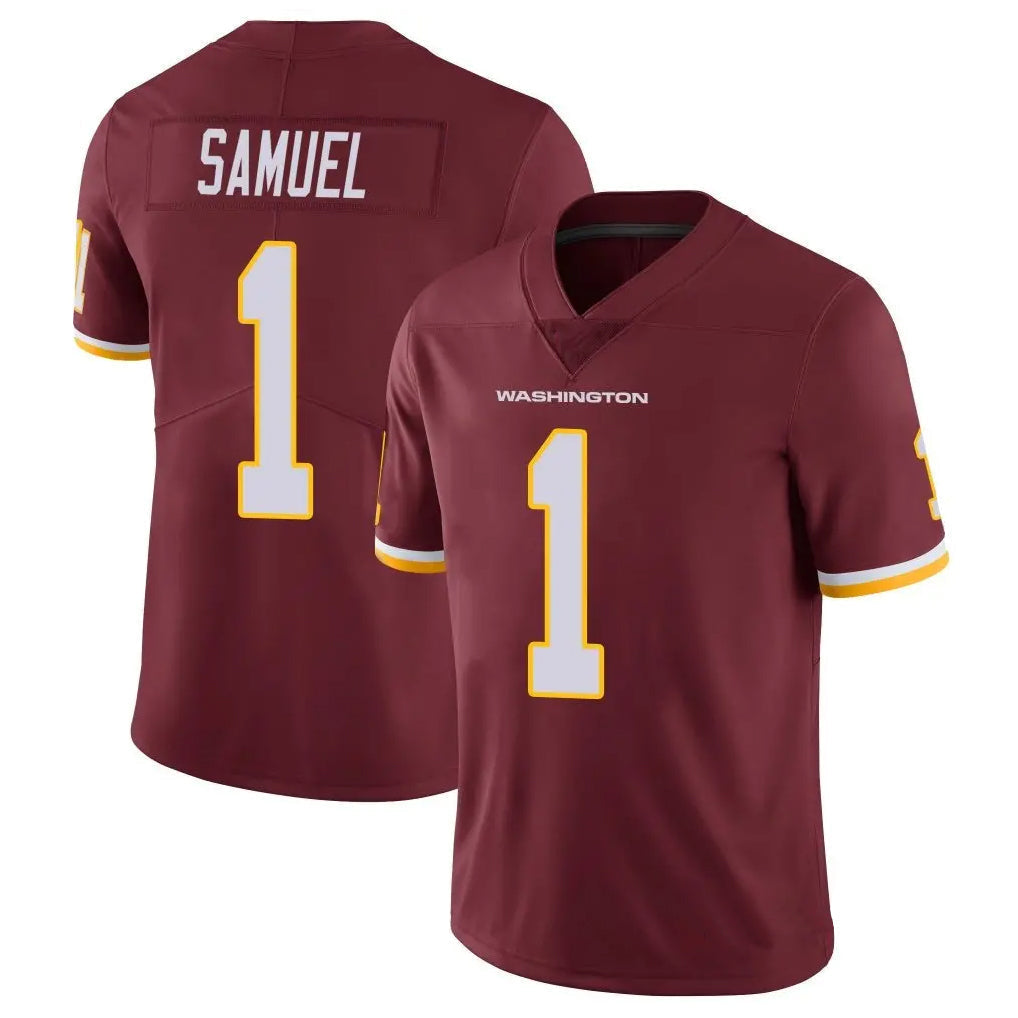 W.Commanders #1 Deebo Samuel Sr Player Burgundy Vapor Limited Football Jerseys