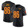 W.Commanders #86 Zach Ertz Player Black Vapor F.U.S.E. Limited Football Jerseys