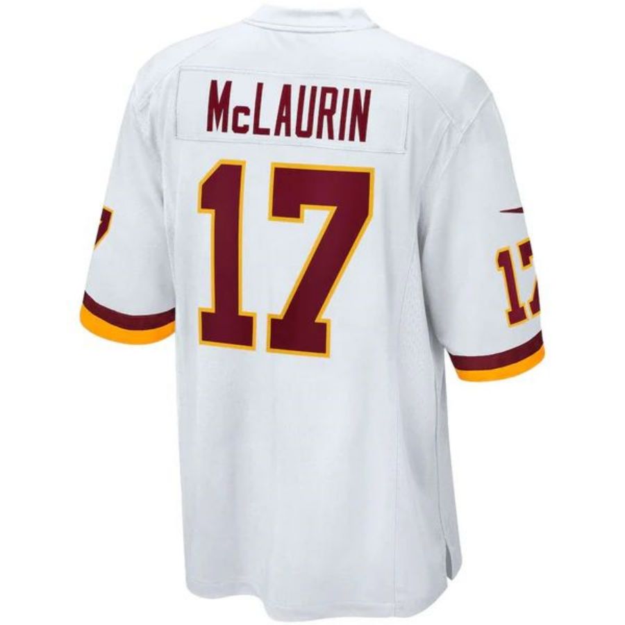 W.Commanders #17 Terry McLaurin White Player Game Football Jerseys