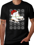 Holiday Ice Skates Graphic Tee