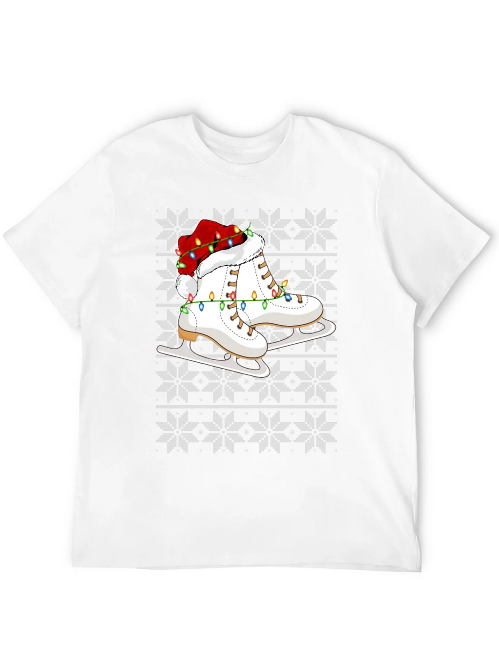 Holiday Ice Skates Graphic Tee