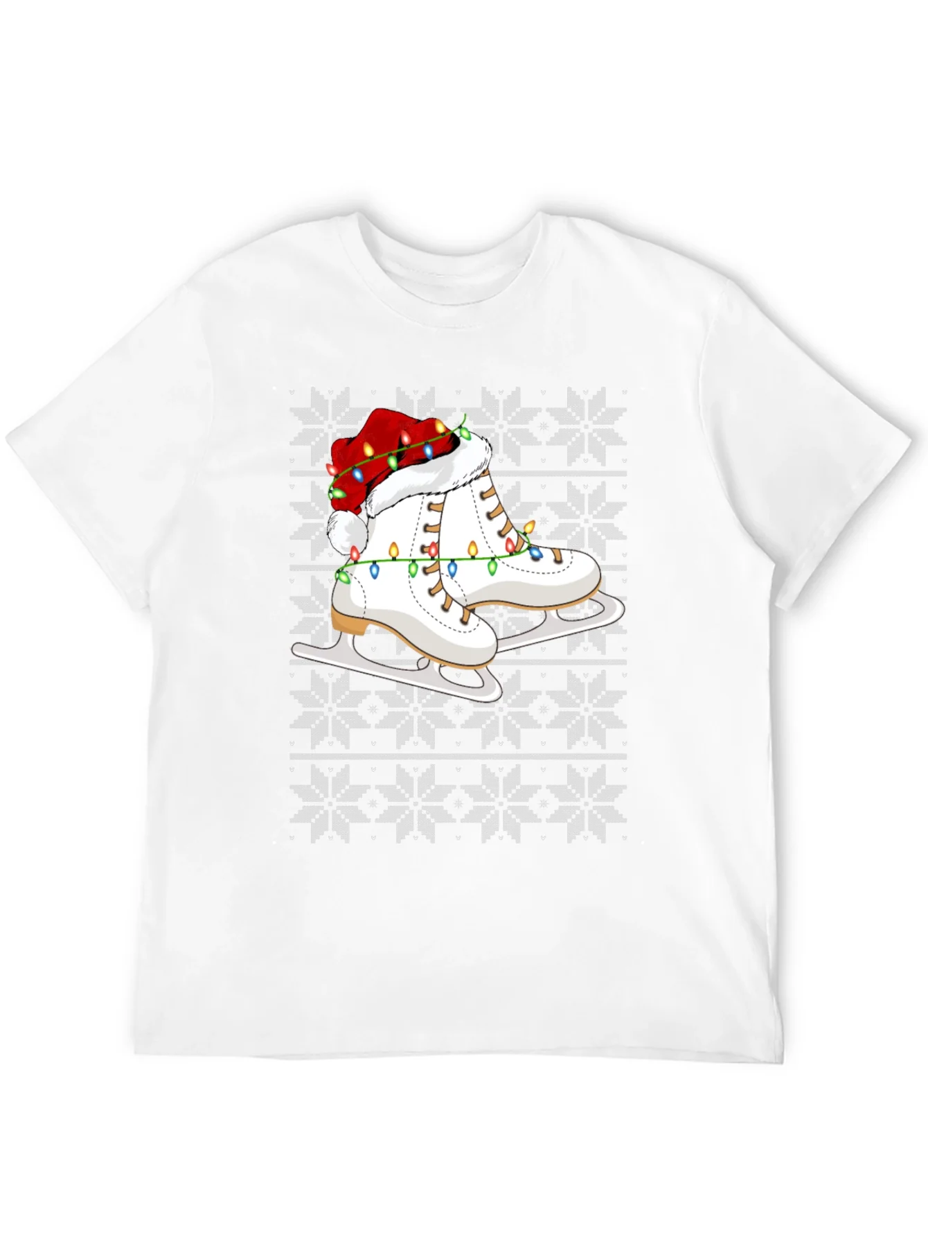 Holiday Ice Skates Graphic Tee