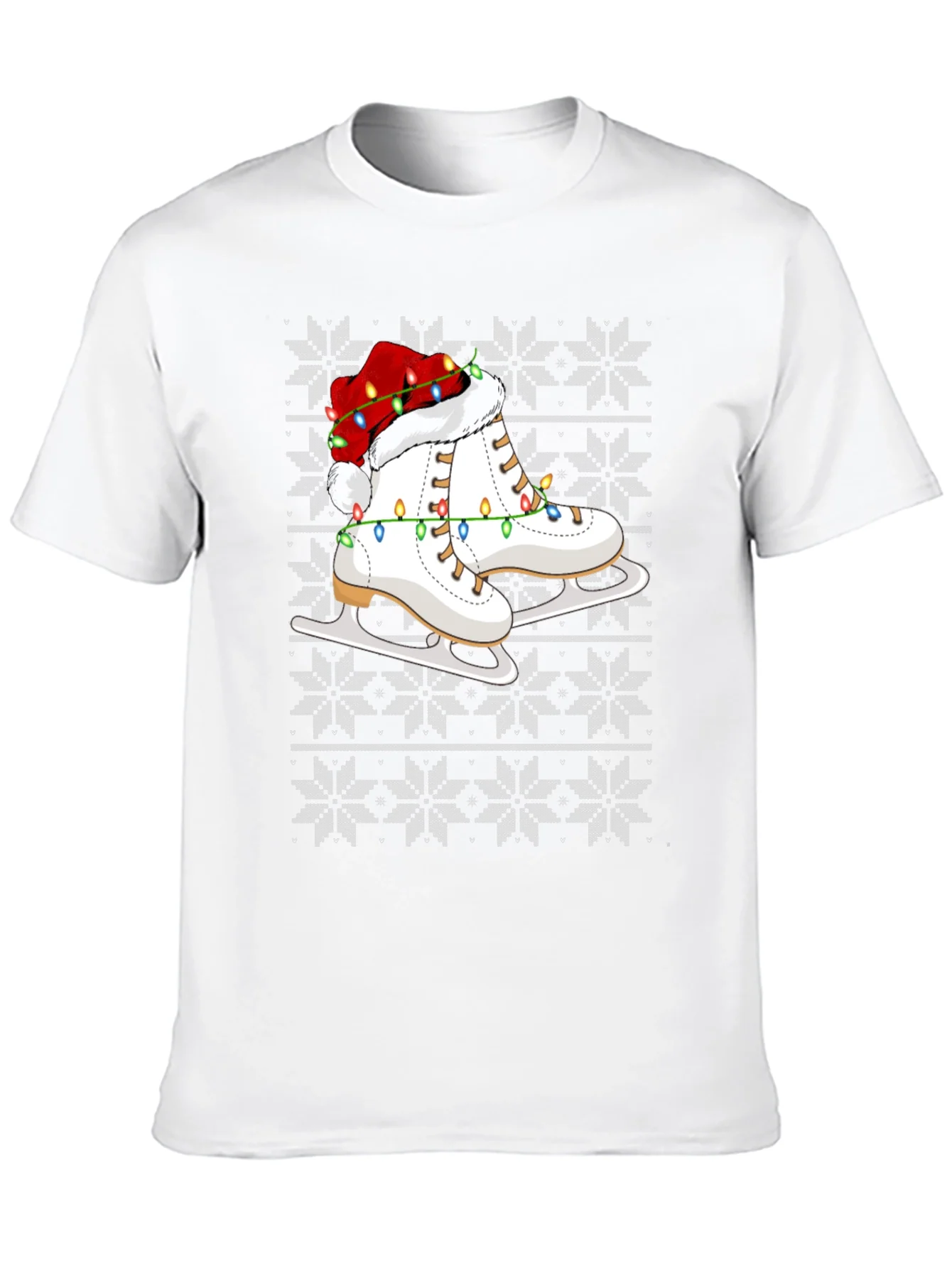 Holiday Ice Skates Graphic Tee
