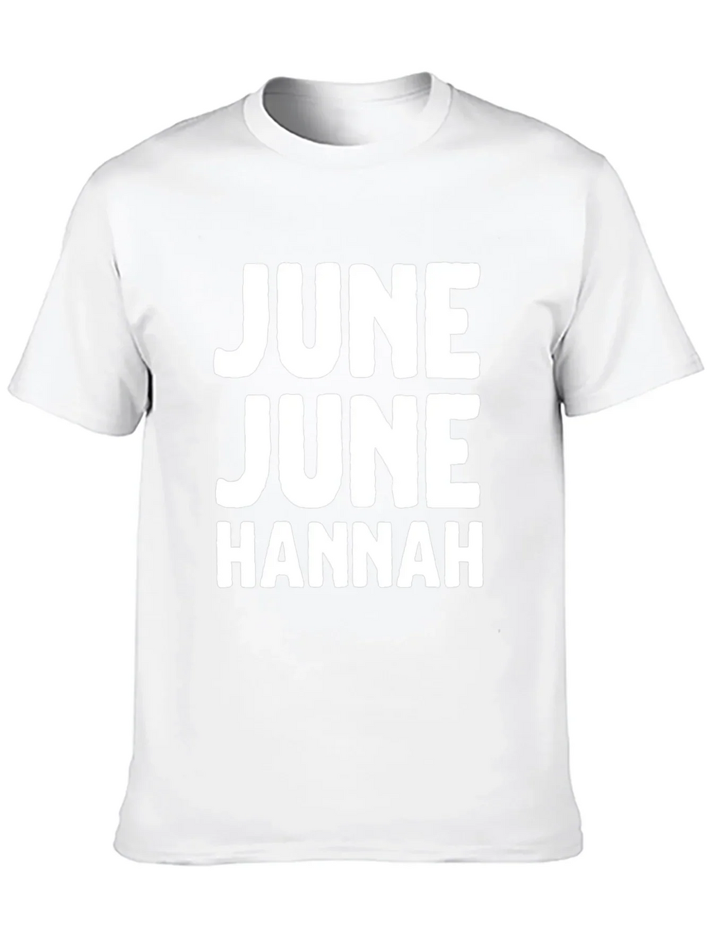June June Hannah Black Tee