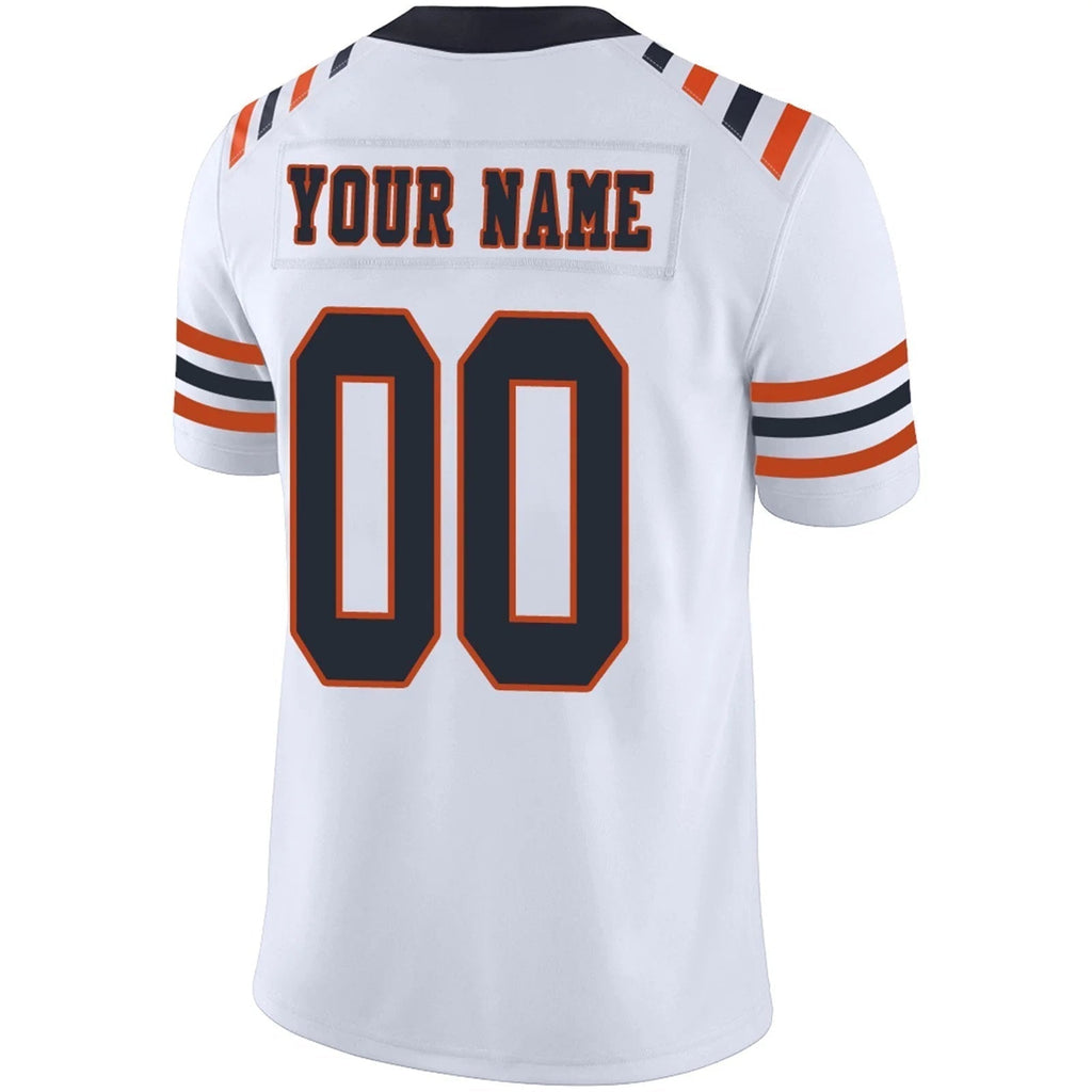 Custom C.Bears White Personalized Design Your Own Name and Number for Men Women Youth Jerseys