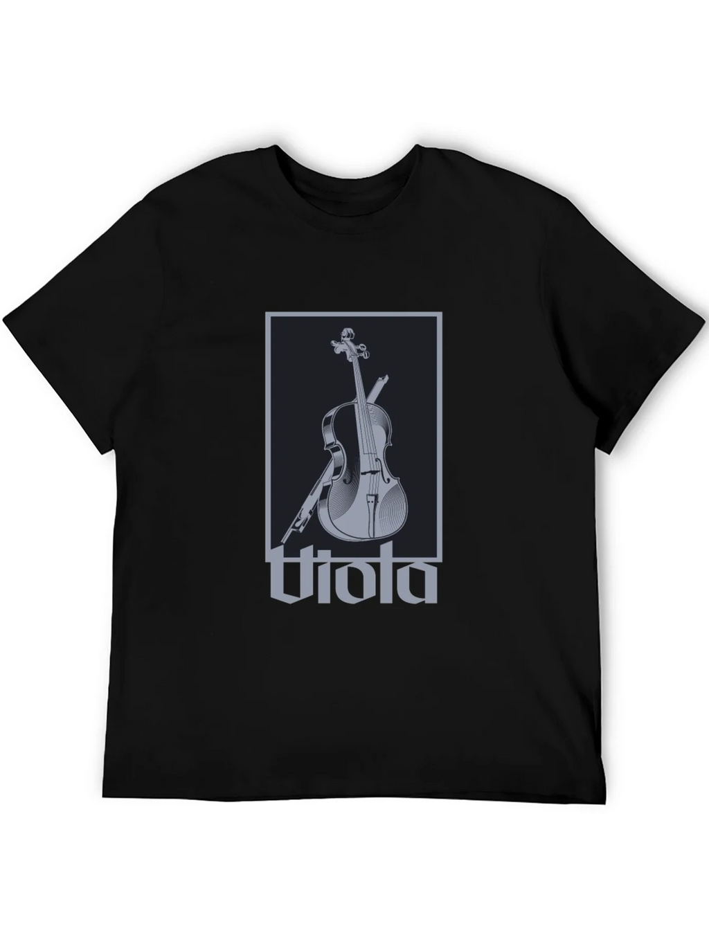 Viola Music Instrument Graphic T-Shirt