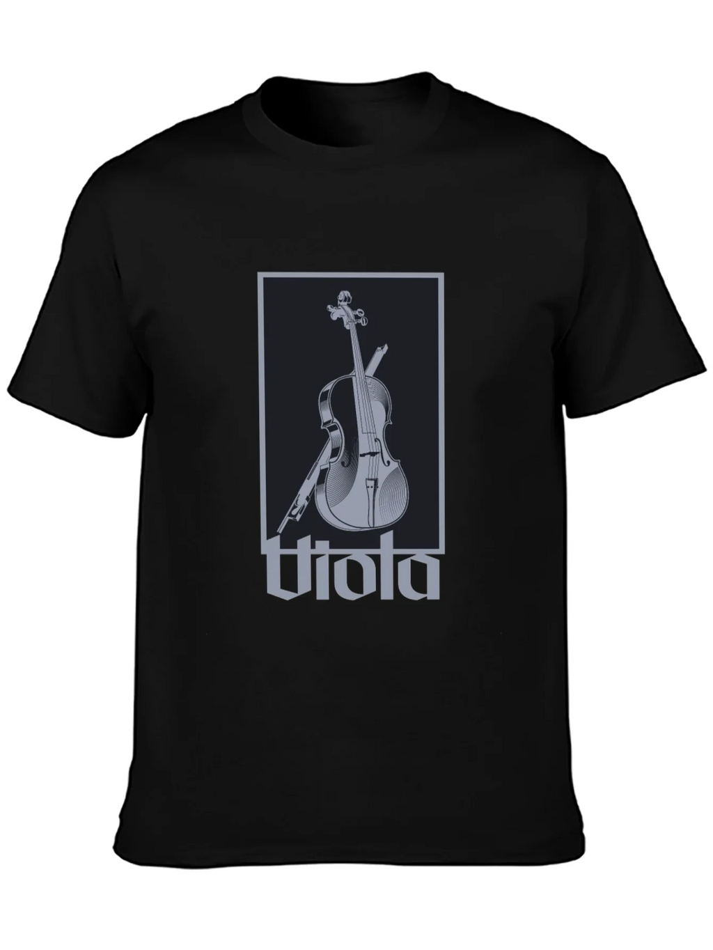 Viola Music Instrument Graphic T-Shirt