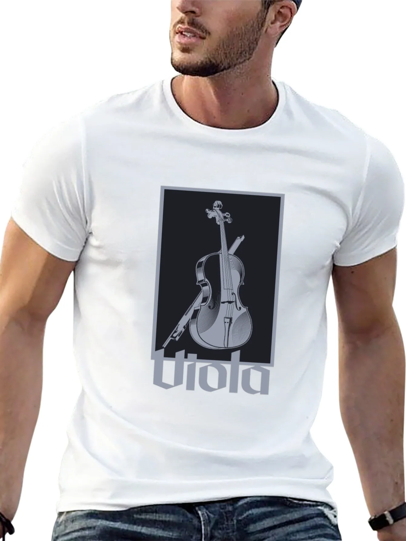 Viola Music Instrument Graphic T-Shirt