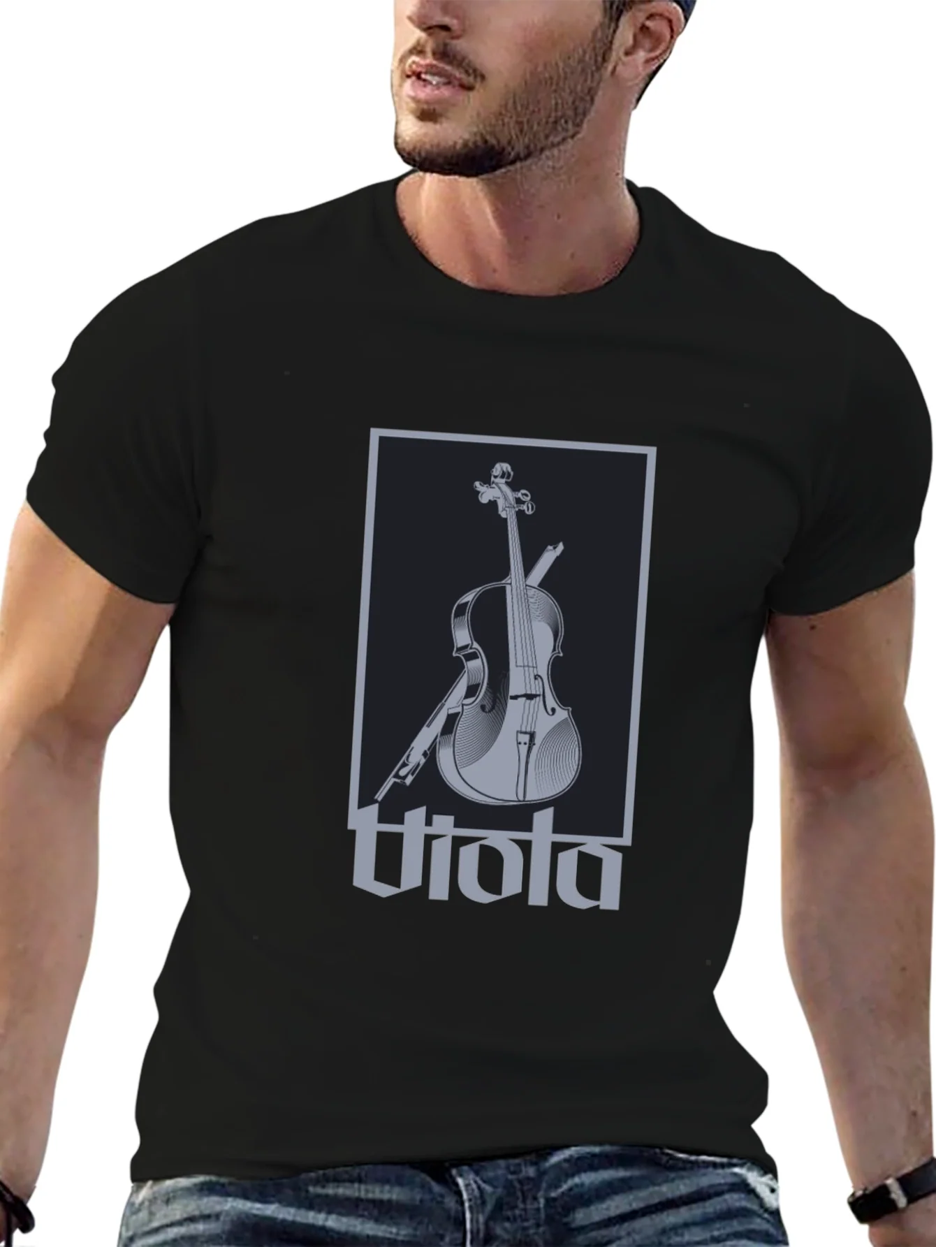 Viola Music Instrument Graphic T-Shirt