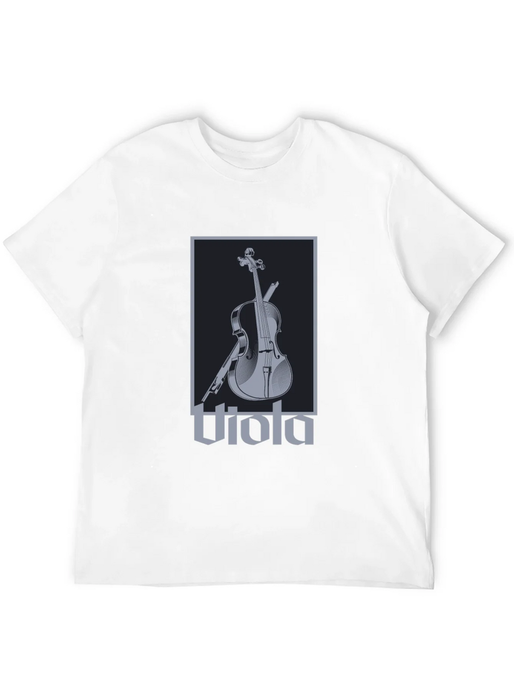 Viola Music Instrument Graphic T-Shirt