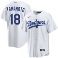 Yoshinobu Yamamoto Los Angeles Dodgers Home Jersey - White