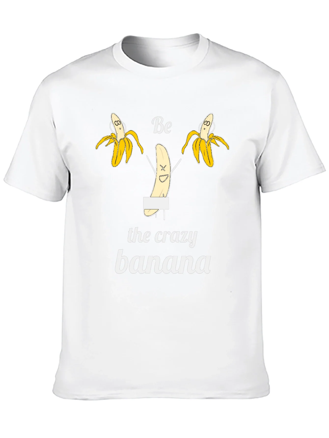 Be the Crazy Banana Black T-Shirt