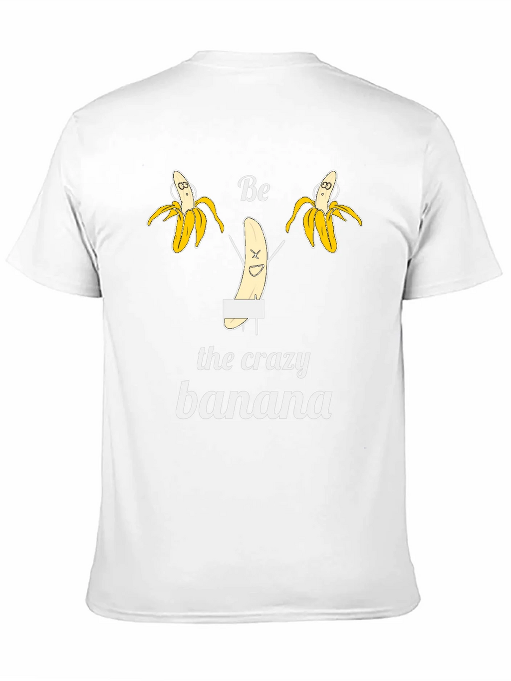Be the Crazy Banana Black T-Shirt
