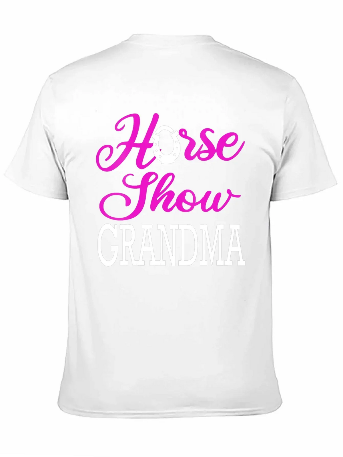Horse Show Grandma T-Shirt - Equestrian Gift