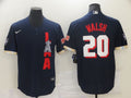 Men's Los Angeles Angels Jared Walsh #20 ALL STAR Baseball Jersey1