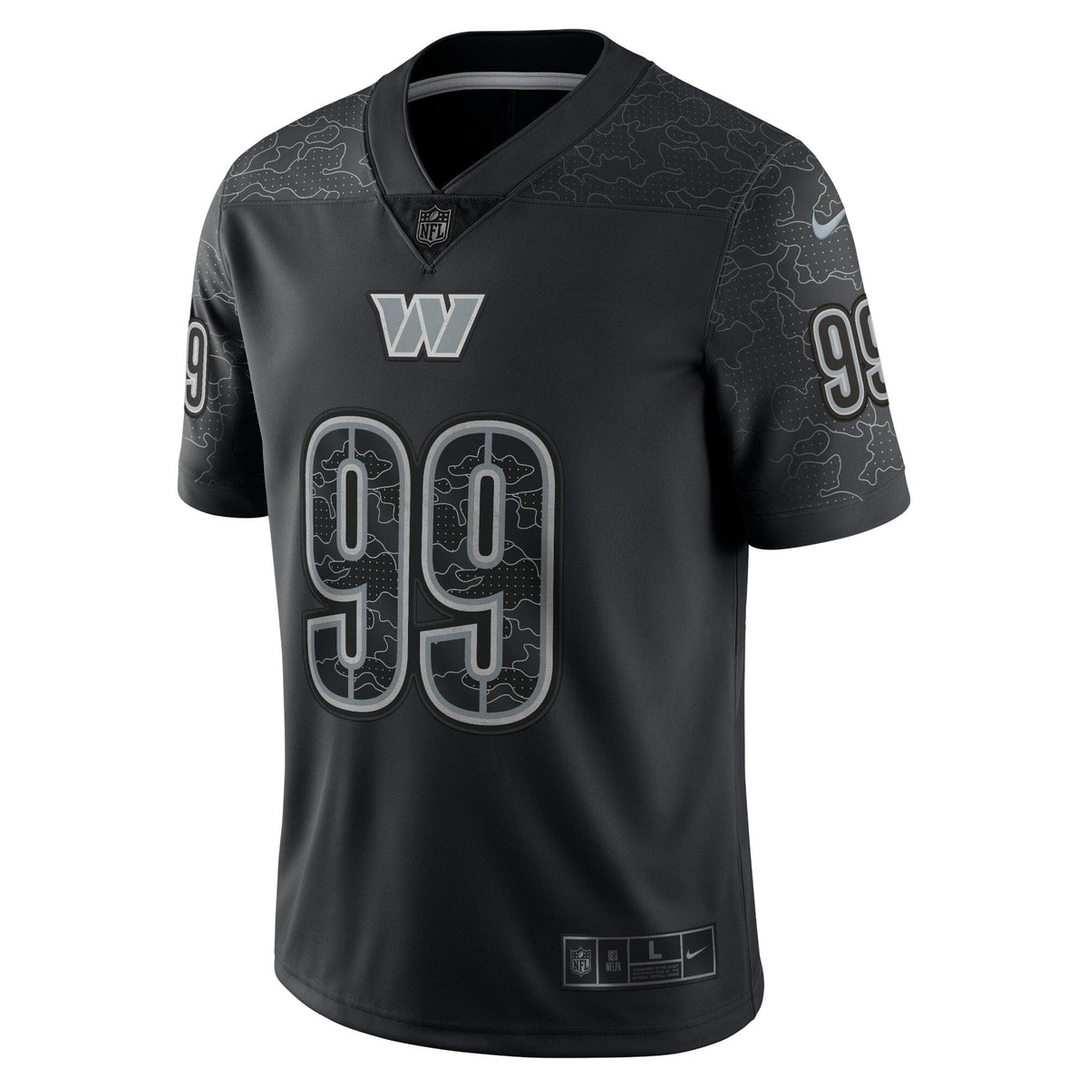 Chase Young Washington Commanders  RFLCTV Limited Jersey - Black