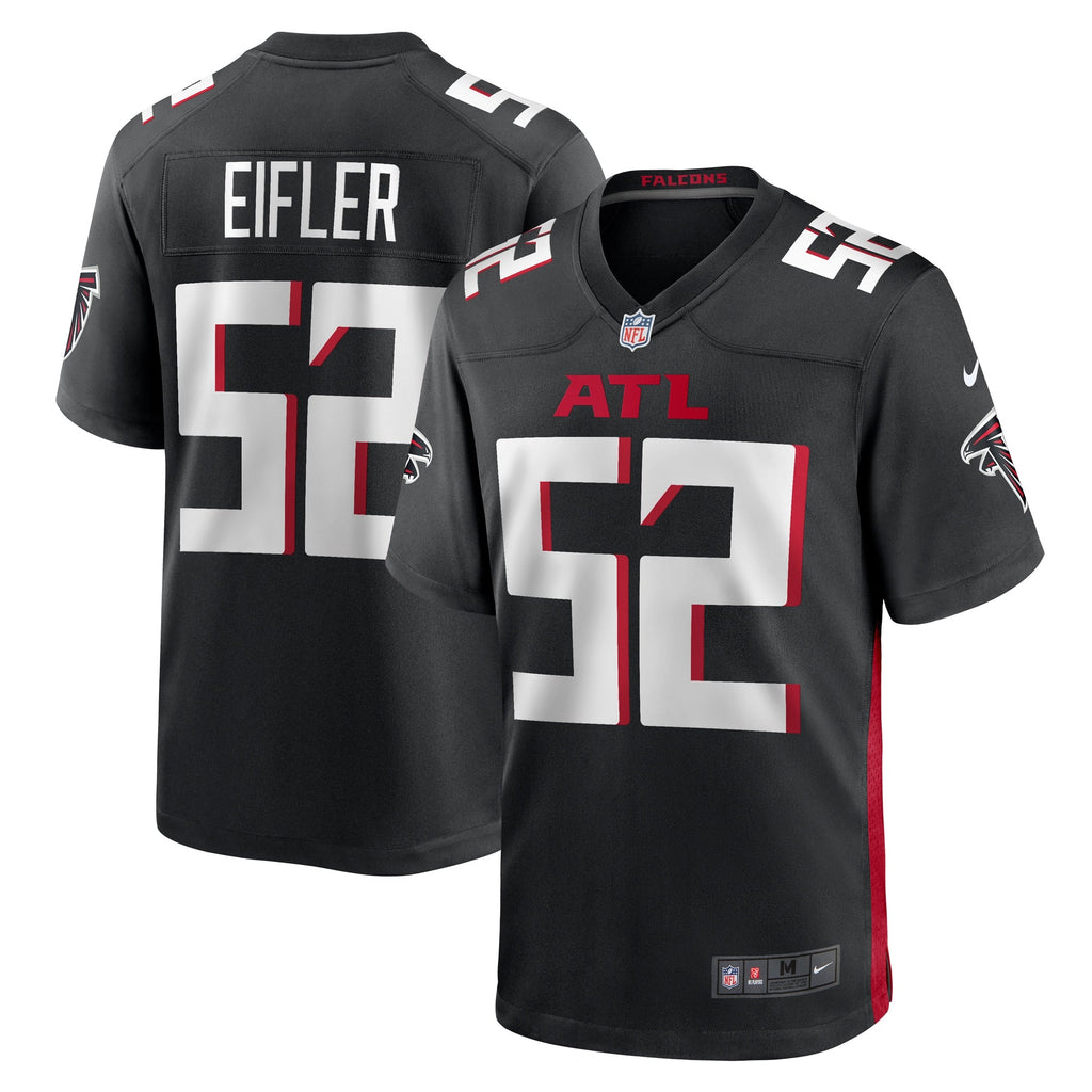Milo Eifler Atlanta Falcons   Game Jersey -  Black