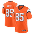 Lucas Krull Denver Broncos  Team Game Jersey -  Orange
