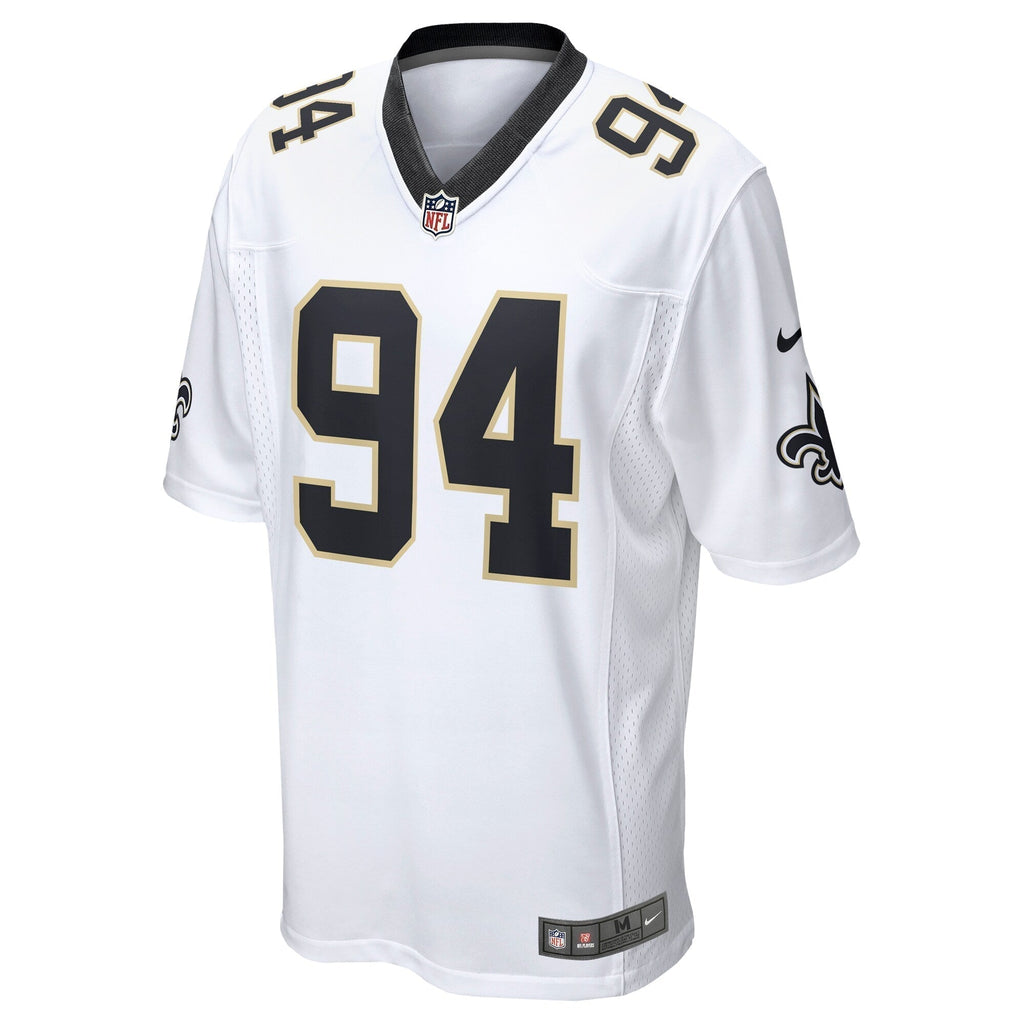 Cameron Jordan New Orleans Saints   Game Jersey - White