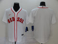 Men's Boston Red Sox White Home Replica Team Blank Jersey1
