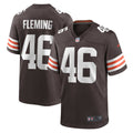 Don Fleming Cleveland Browns  Retired   Jersey - Brown