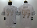 Men's Pittsburgh Steelers Brett Keisel #99 White Game Jersey1