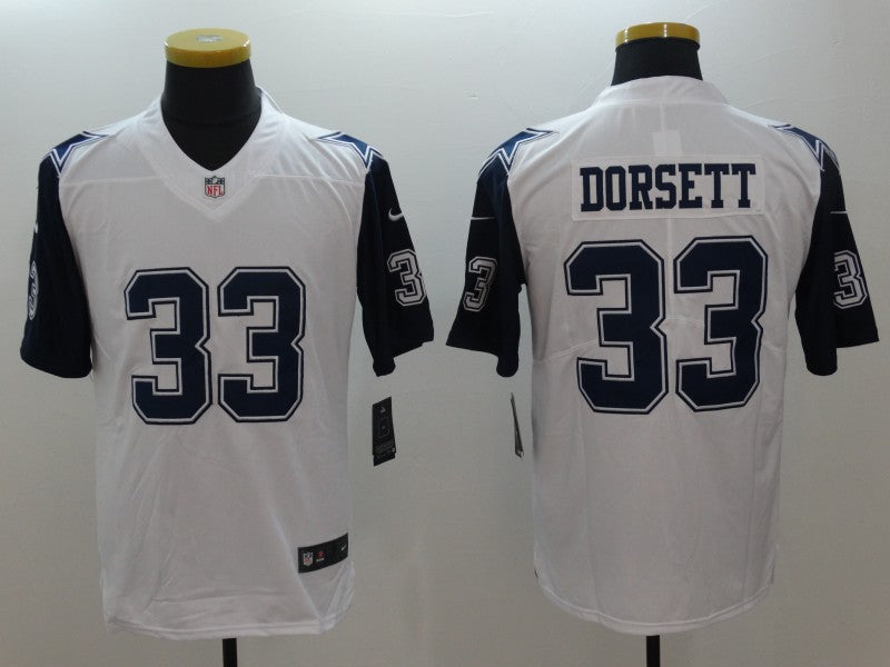 Men's Dallas Cowboys Tony Dorsett #33 White Game Jersey1