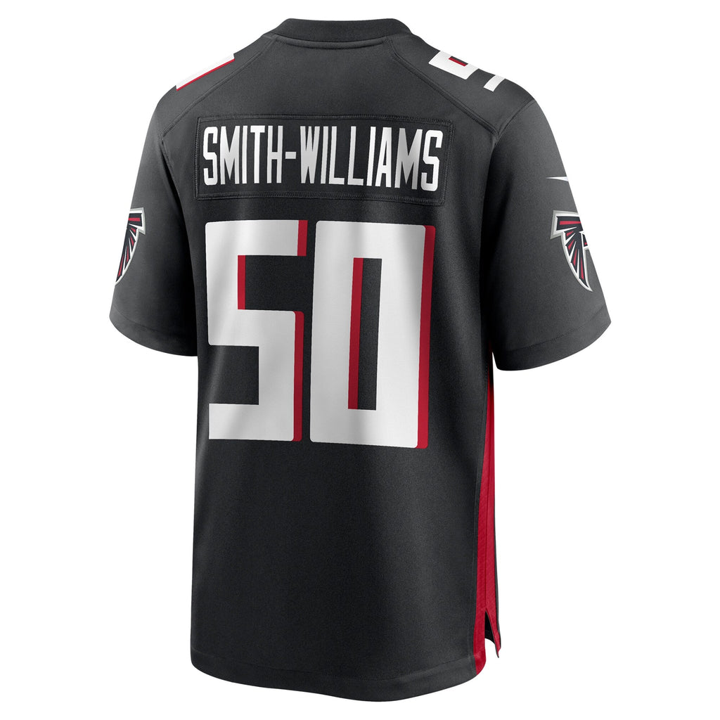 James Smith-Williams Atlanta Falcons  Team Game Jersey -  Black