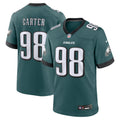 Jalen Carter Philadelphia Eagles  Team Game Jersey - Midnight Green