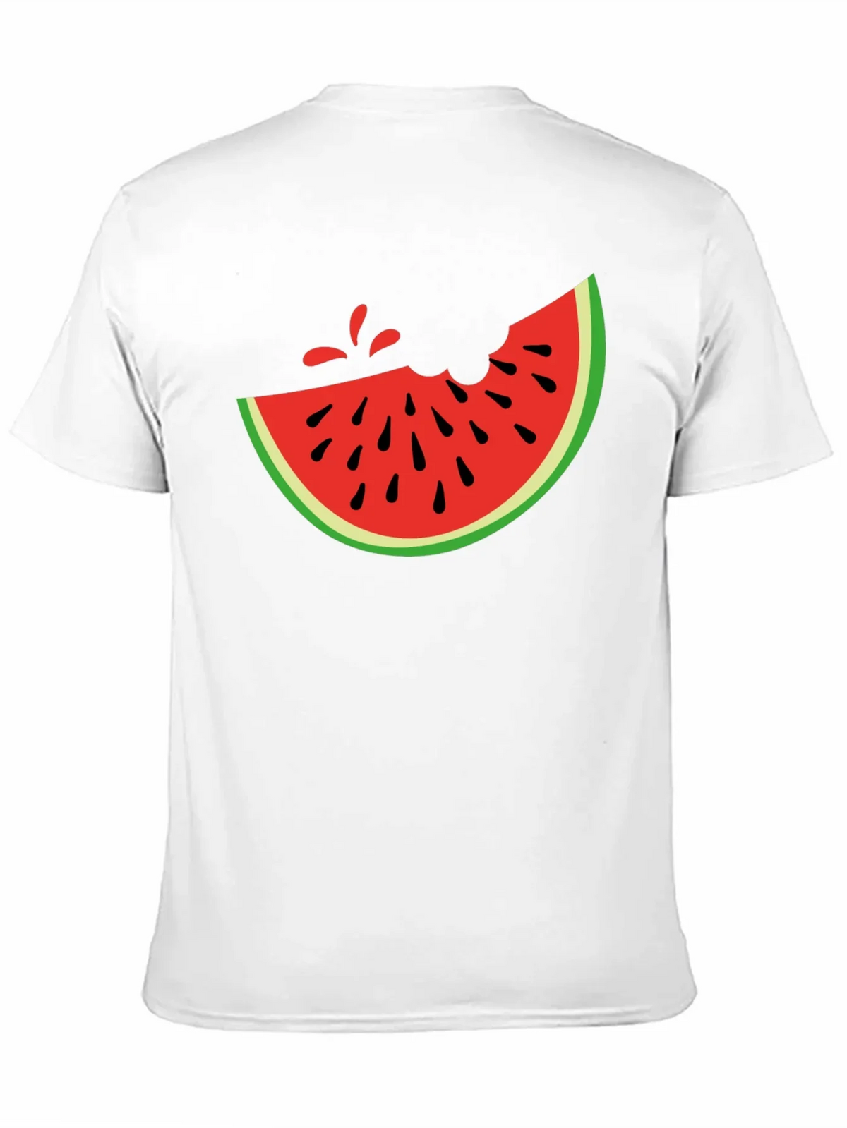 Watermelon Slice Graphic Tee - Casual Summer Style