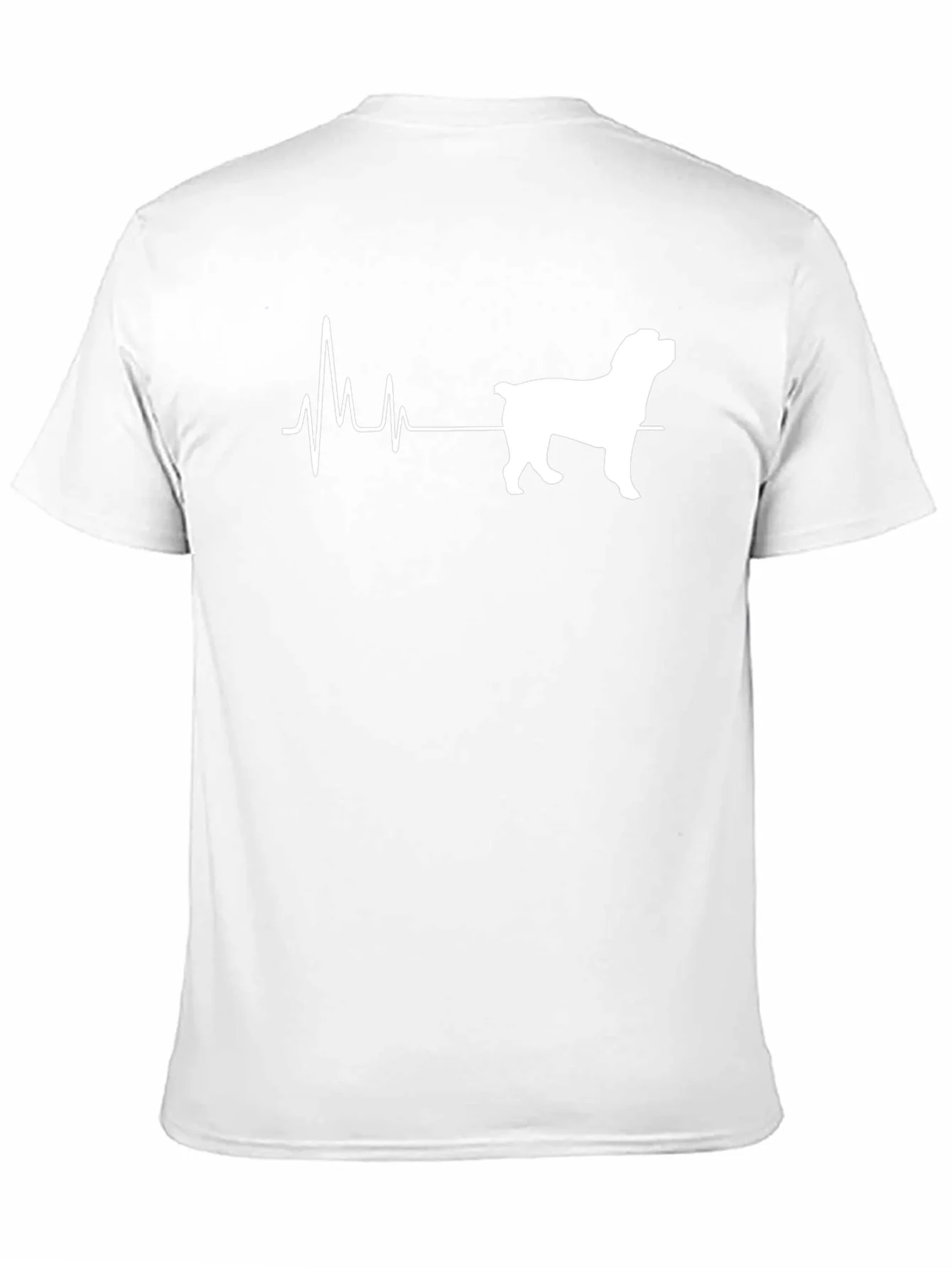 Rottweiler Heartbeat T-Shirt - Dog Lover Tee