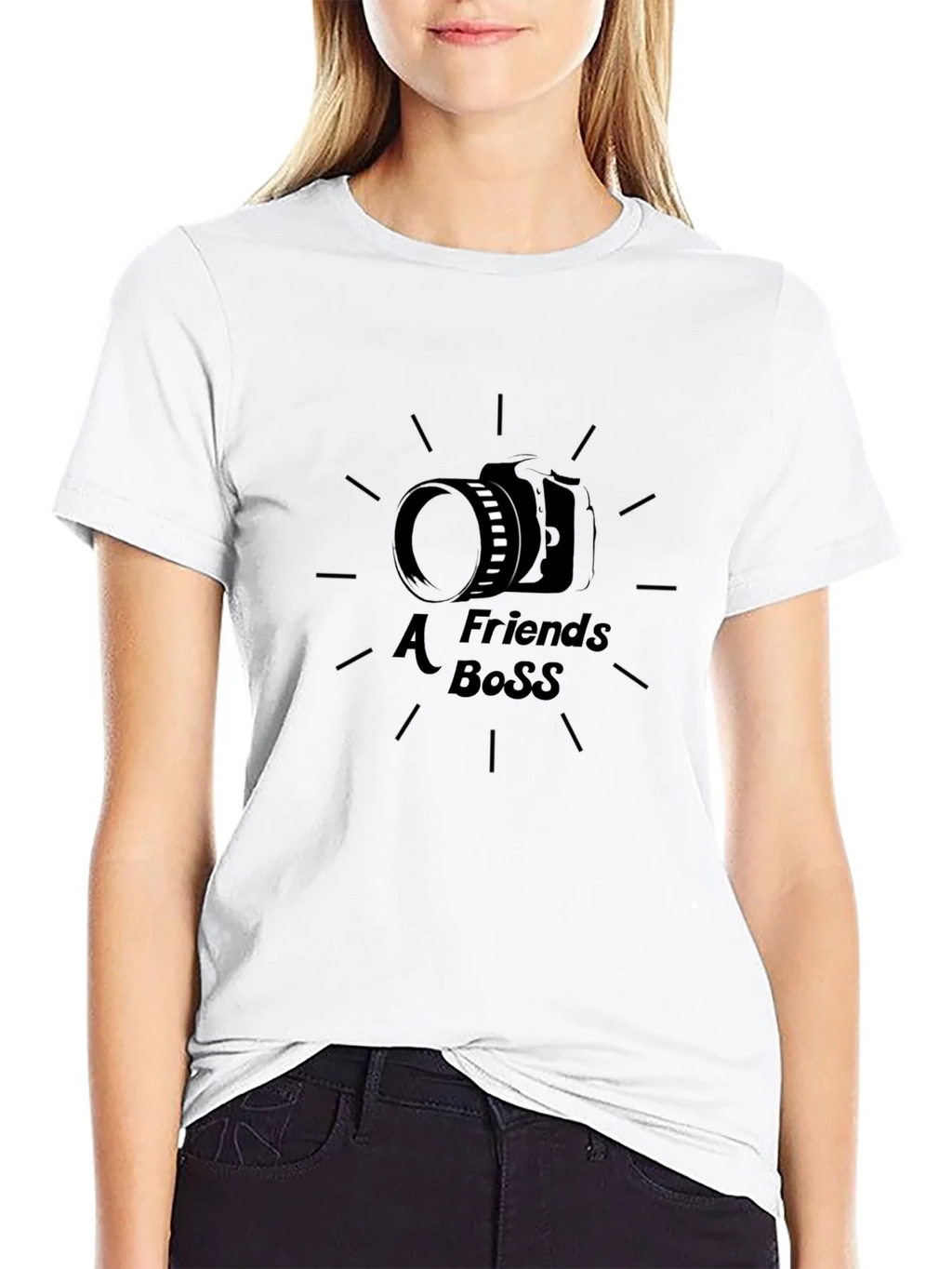 A Friends Boss Graphic Print T-Shirt