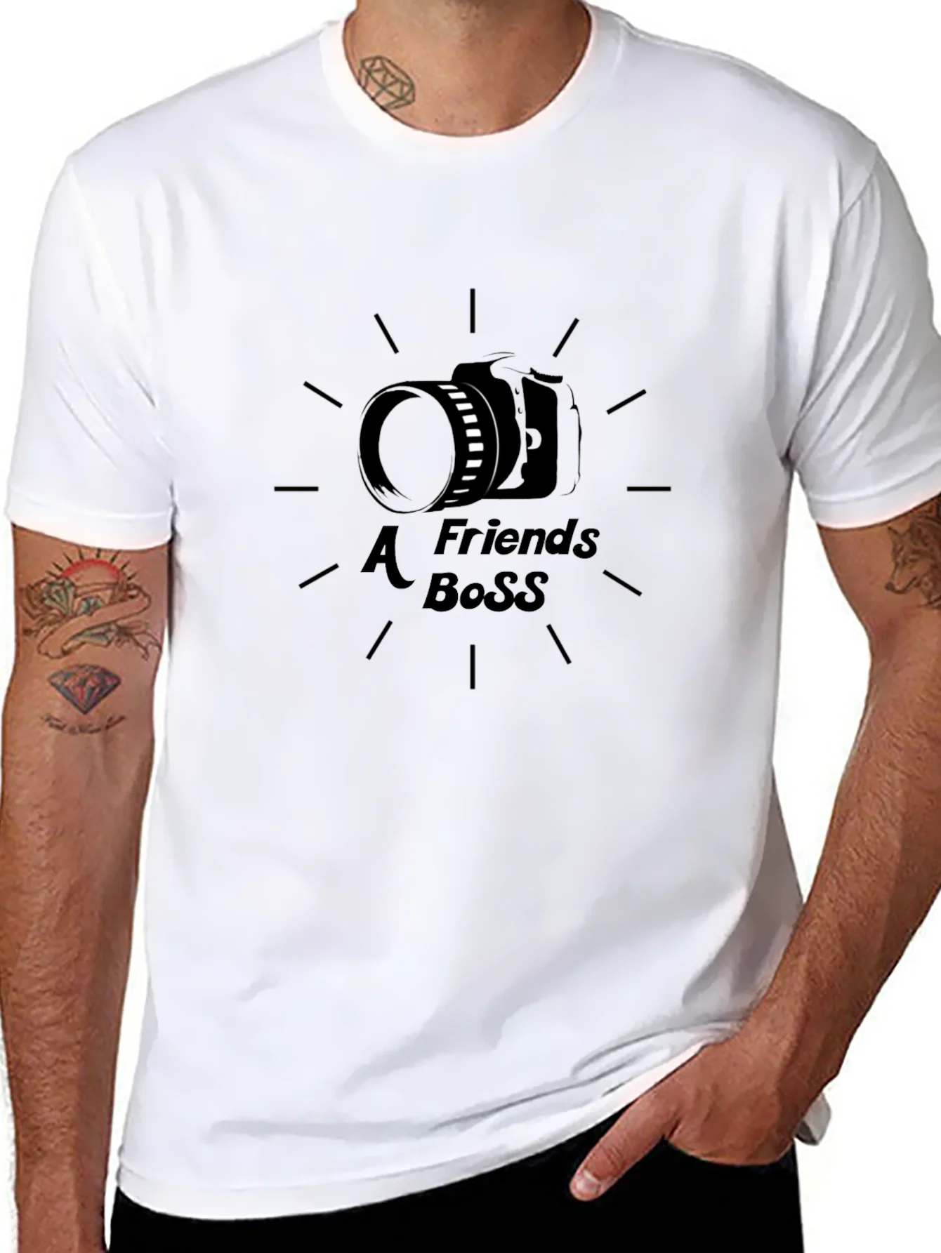A Friends Boss Graphic Print T-Shirt