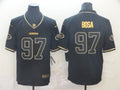Men's San Francisco 49ers #97 Nick Bosa Black Game Jersey1