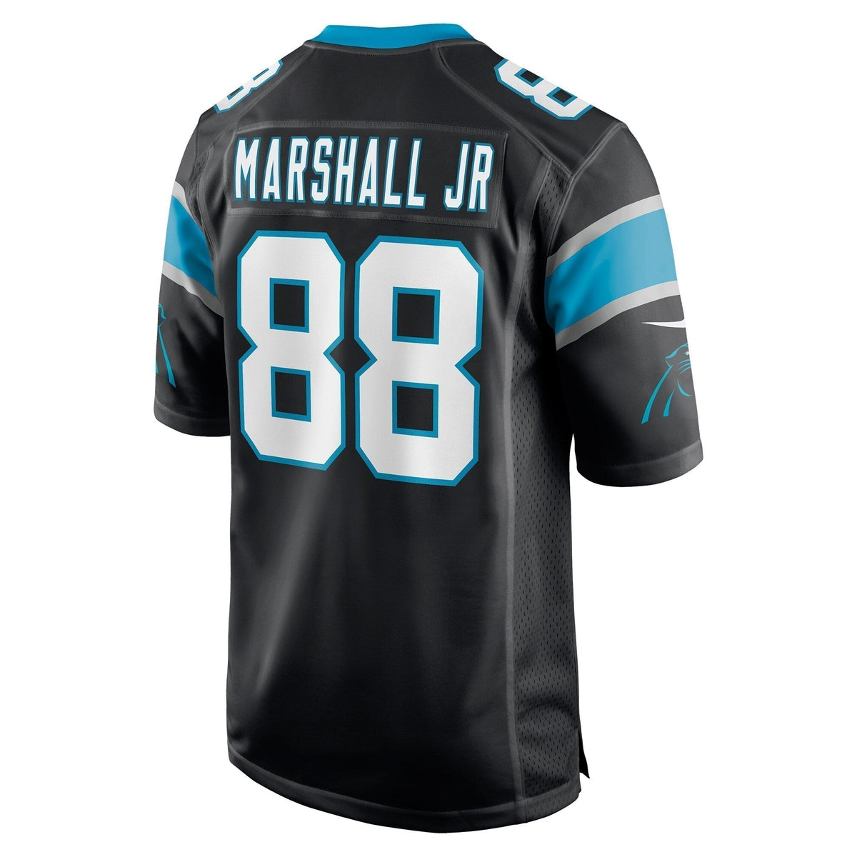 Terrace Marshall Jr. Carolina Panthers  2021  Draft Pick   Game Jersey - Black