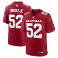 Victor Dimukeje Arizona Cardinals  Team Game Jersey -  Cardinal