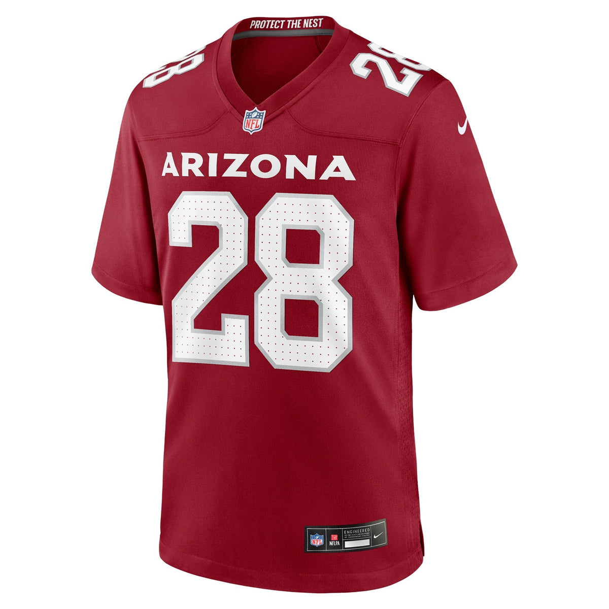 Elijah Jones Arizona Cardinals  Team Game Jersey -  Cardinal