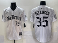 Men's New York Yankees Cody Bellinger #35 White Replica Team Jersey