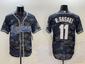 Men's Los Angeles Dodgers Roki Sasaki #11 Grey Camouflage Player Jersey