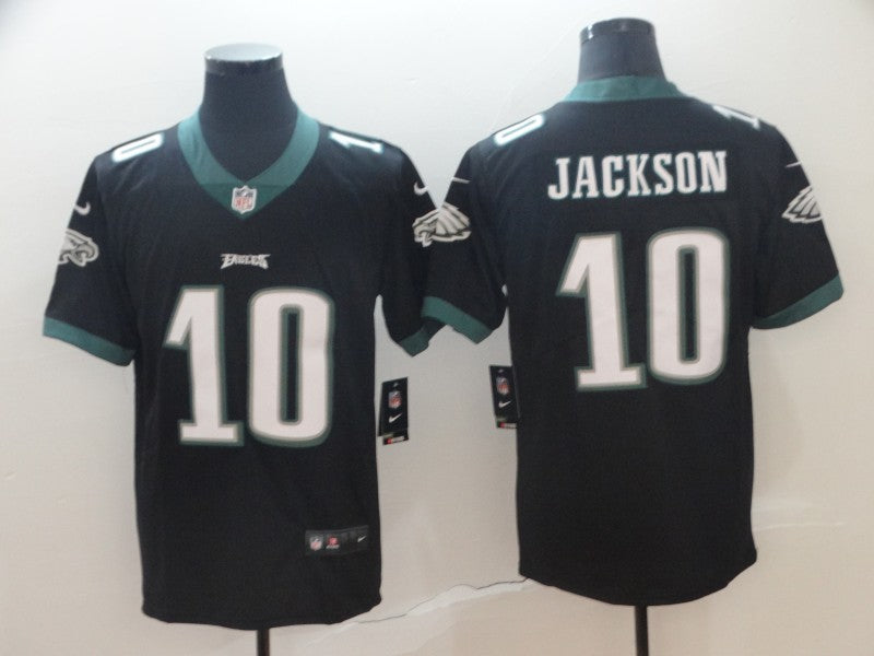 Men's Philadelphia Eagles Desean Jackson #10 Black Game Jersey1