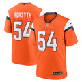 Alex Forsyth Denver Broncos  Team Game Jersey -  Orange