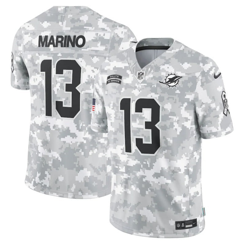 Dan Marino Miami Dolphins Salute To Service 2024 Jersey