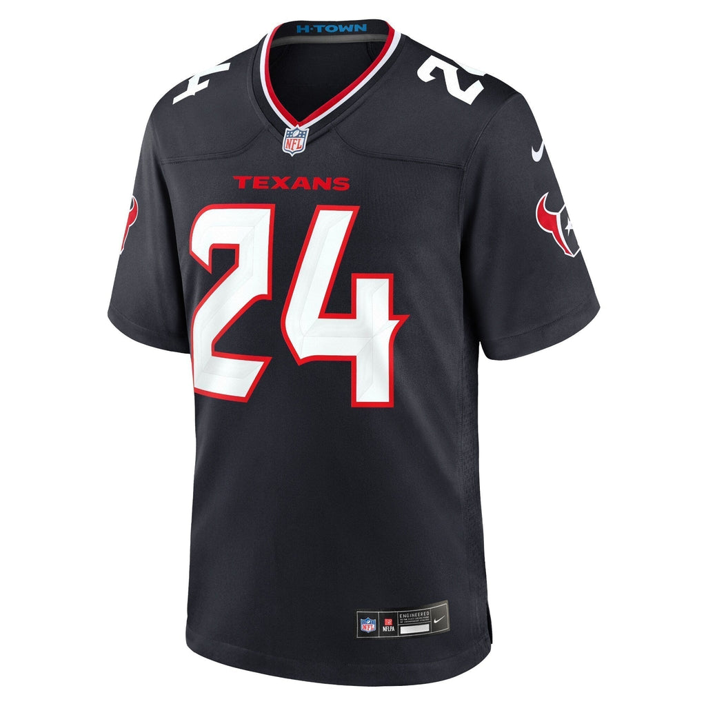 Derek Stingley Jr. Houston Texans  Game Jersey - Navy