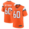 Luke Wattenberg Denver Broncos  Team Game Jersey -  Orange