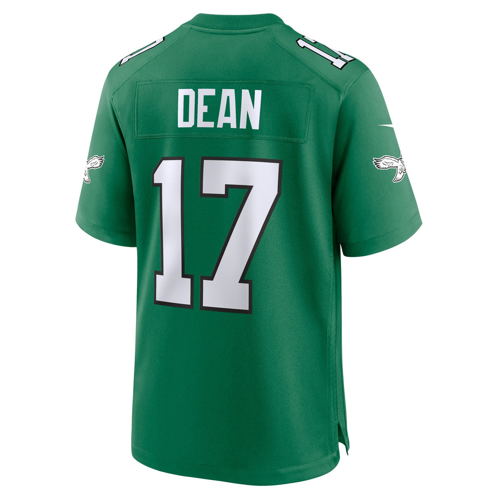 Nakobe Dean Philadelphia Eagles  Alternate Game Jersey - Kelly Green