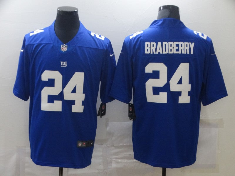 Men's New York Giants James Bradberry #24 Blue Game Jersey1