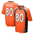 Greg Dulcich Denver Broncos  Game   Jersey - Orange