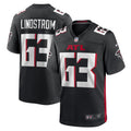 Chris Lindstrom Atlanta Falcons  Team Game Jersey -  Black